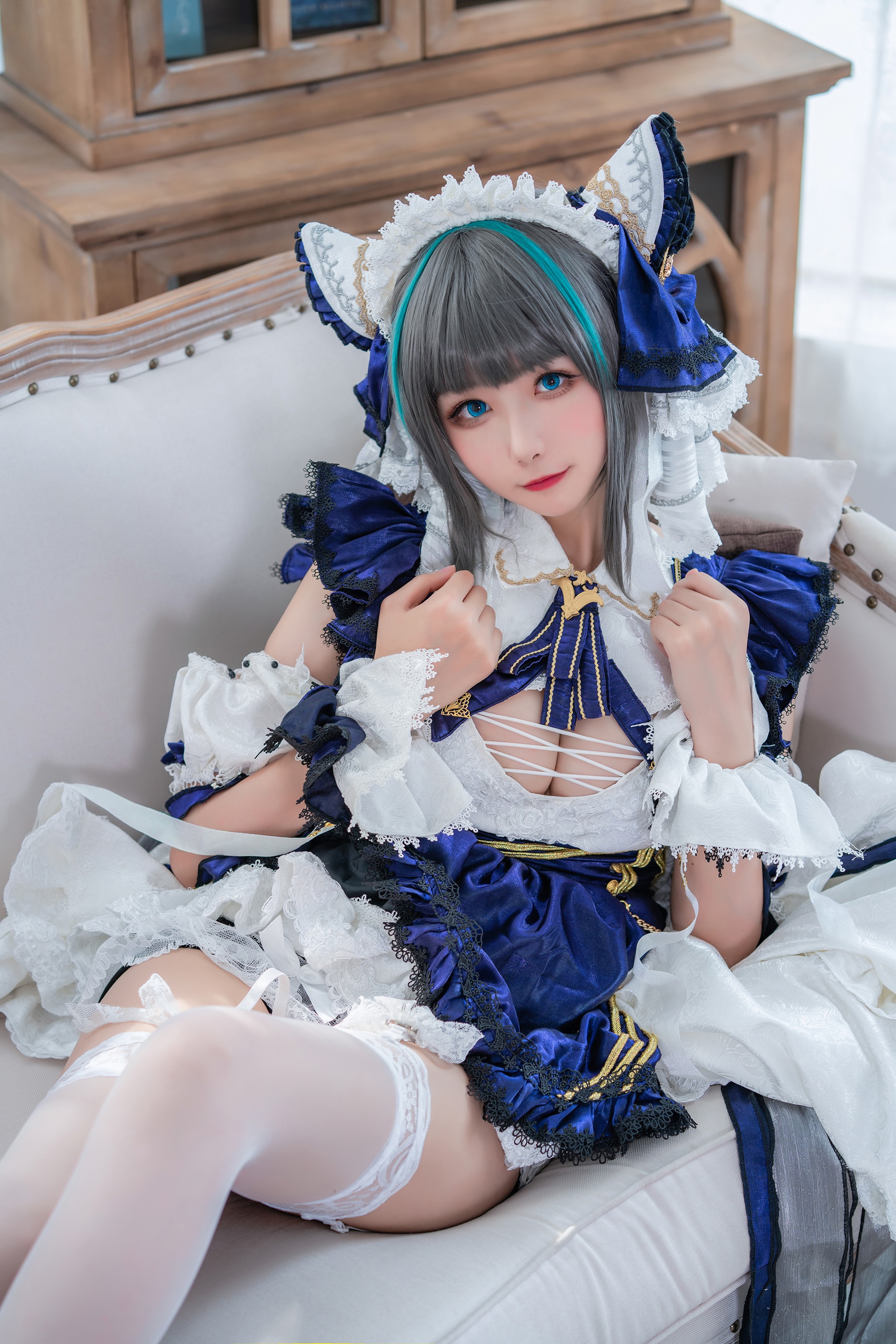Momoko葵葵 - NO.026 柴郡 [25P]-XikXak